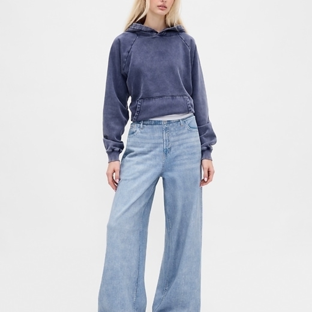 GAP Light Blue Wide-Leg Jeans